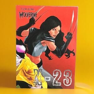 2022 Fleer Ultra Wolverine X-23 #X-6 Insert Marvel Card